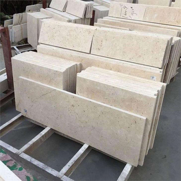 Beige Limestone Floor Tiles